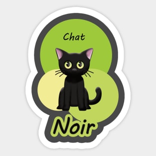 Colorful Chat Noir Sticker